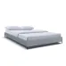 Ліжко двоспальне COSAS Mandarin Cashmere 180x200 см Стальний