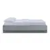 Ліжко двоспальне COSAS Mandarin Cashmere 180x200 см Стальний