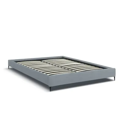 Ліжко двоспальне COSAS Mandarin Cashmere 180x200 см Стальний