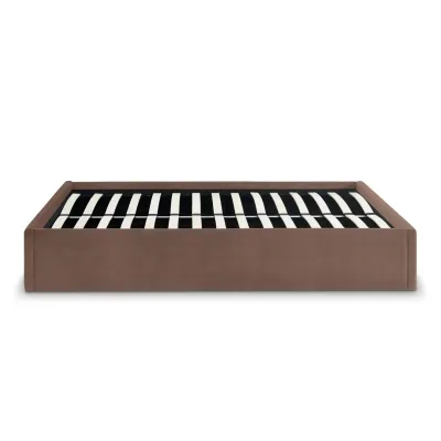 Ліжко двоспальне COSAS Papaya Rum 180x200 см Коричневий Ліжко двоспальне COSAS Papaya Rum 180x200 см Коричневий