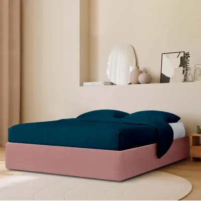 Кровать двуспальная COSAS Papaya Rosette 180x200 см Лиловый
