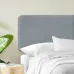 Изголовье для кровати COSAS Bali Cashmere 55x98 см Стальной