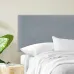 Изголовье для кровати COSAS Cuba Cashmere 55x170 см Стальной