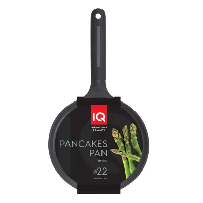 Сковорода Ringel IQ Be Chef для млинців 22 см Черный IQ-1144-22 p