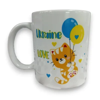 Чашка 4Profi біла сублім 