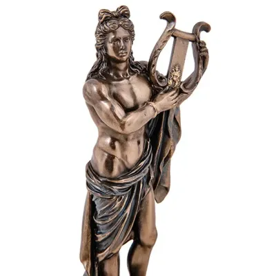 Интерьерная фигурка Apollo покровитель мужской красоты и здоровья Veronese 15,5 см Коричневый AL229278
