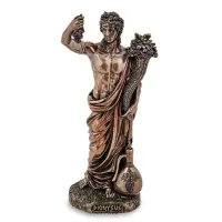 Інтер'єрна фігурка Dionysus Бог виноробства Veronese 15.5 см Коричневий AL229279 Інтер'єрна фігурка Dionysus Бог виноробства Veronese 15.5 см Коричневий AL229279