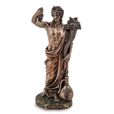Інтер'єрна фігурка Dionysus Бог виноробства Veronese 15.5 см Коричневий AL229279