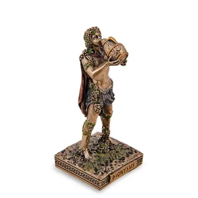 Інтер'єрна фігурка Бог виноробства Dionysus Veronese 8,5 см Коричневий AL229293