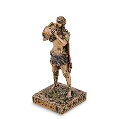 Інтер'єрна фігурка Бог виноробства Dionysus Veronese 8,5 см Коричневий AL229293