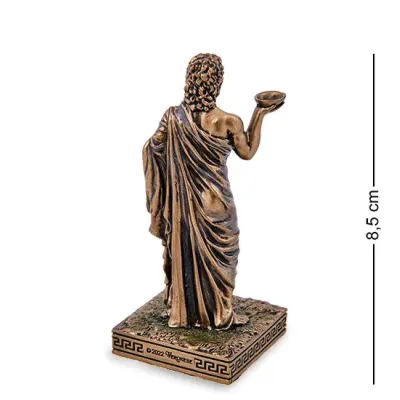 Интерьерная фигурка Асклепий Veronese 8,5 см Коричневый AL229298