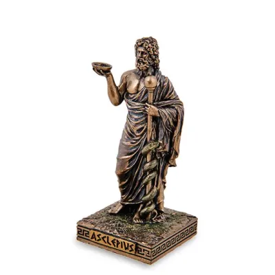 Интерьерная фигурка Асклепий Veronese 8,5 см Коричневый AL229298