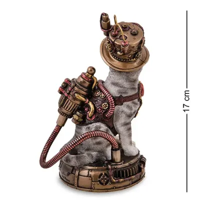 Интерьерная фигурка в стиле Стимпанк Mr. Cat Veronese 17 см Разноцветный AL229304