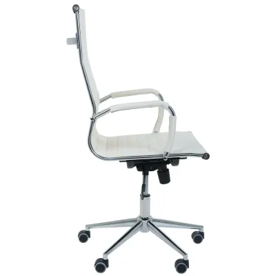 Кресло AMF Slim HB Хром Tilt Неаполь-50 Бежевый Кресло AMF Slim HB Хром Tilt Неаполь-50 Бежевый