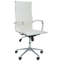 Крісло AMF Slim HB Хром Tilt Неаполь-50 Бежевий Крісло AMF Slim HB Хром Tilt Неаполь-50 Бежевий