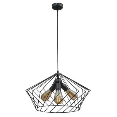 Люстра в стиле лофт MSK Electric Camelia NL 3329-3 подвесной светильник на три лампы