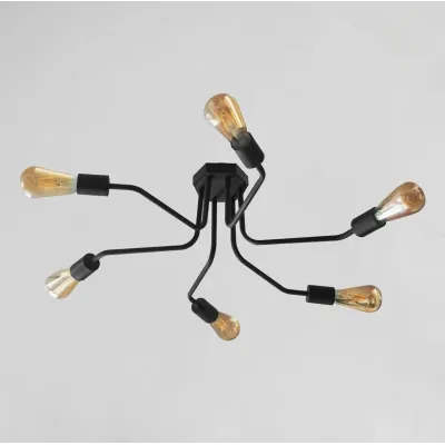 Люстра паук MSK Electric Maze лофт NL 7272/6
