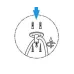 Люстра-павук на 8 ламп MSK Electric білого кольору NL149-8 W Люстра-павук на 8 ламп MSK Electric білого кольору NL149-8 W