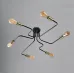 Люстра паук MSK Electric Maze c бронзовыми патронами NL 10084/6 BK+BN