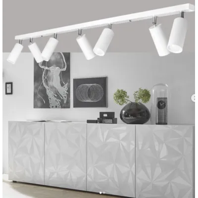 Люстра в стиле лофт MSK Electric Tube спот с поворотным механизмом NL 1105-7W