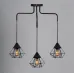 Люстра подвесная MSK Electric Crystal в стиле лофт на три плафона NL 10535-3