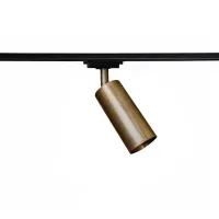 Светильник трековый под лампу Е27 MSK Electric Tube NT 1105-1 BN бронза