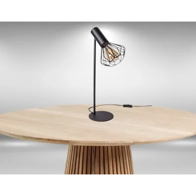 Настольная лампа лофт MSK Electric Diadem NL 22153 BK+BN