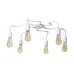 Люстра лофт MSK Electric Laminari потолочная на шесть ламп NL 17503-6 WH