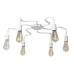 Люстра лофт MSK Electric Laminari потолочная на шесть ламп NL 17503-6 WH
