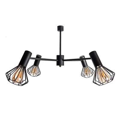 Люстра MSK Electric Diadem на четыре плафона NL 22152-4 BK Люстра MSK Electric Diadem на четыре плафона NL 22152-4 BK
