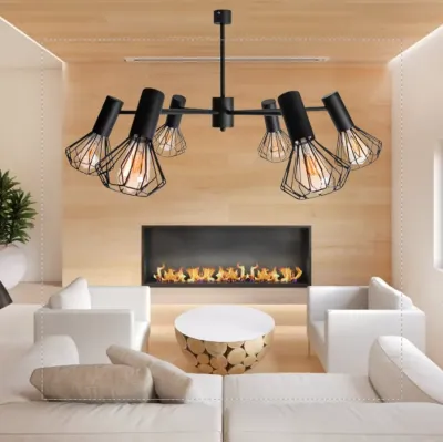 Люстра MSK Electric Diadem на шість плафонів NL 22152-6 BK