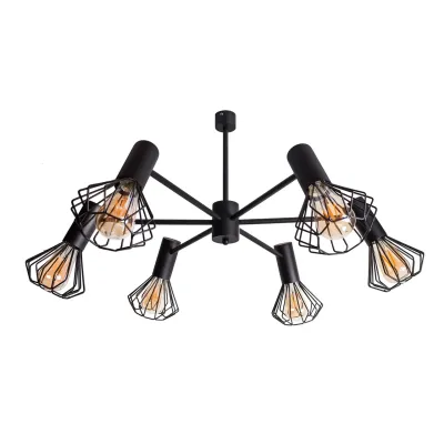 Люстра MSK Electric Diadem на шість плафонів NL 22152-6 BK