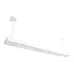 Светильник линейный подвесной 125см MSK Electric Office под две led лампы G-13 SL-120-2T8 WH