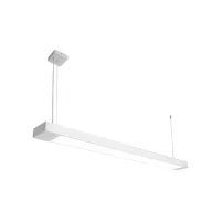 Светильник линейный подвесной 125см MSK Electric Office под две led лампы G-13 SL-120-2T8 WH