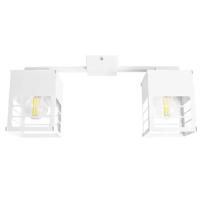 Люстра лофт MSK Electric Urban на два плафони біла NL 2310-2 WH Люстра лофт MSK Electric Urban на два плафони біла NL 2310-2 WH