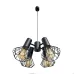 Люстра подвесная MSK Electric Diadem на четыре плафона Е27 NL 22153-4 BK