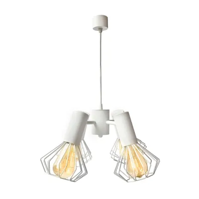 Люстра подвесная MSK Electric Diadem на четыре плафона Е27 NL 22153-4 WH Люстра подвесная MSK Electric Diadem на четыре плафона Е27 NL 22153-4 WH