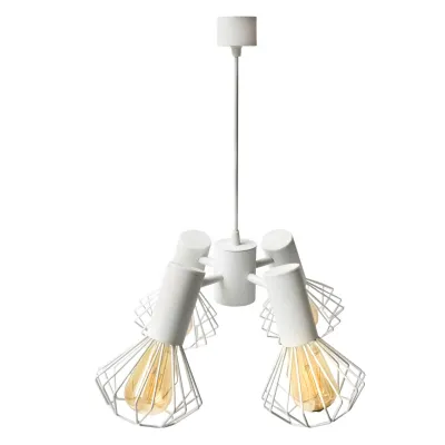 Люстра подвесная MSK Electric Diadem на четыре плафона Е27 NL 22153-4 WH Люстра подвесная MSK Electric Diadem на четыре плафона Е27 NL 22153-4 WH