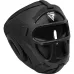 Боксерський шолом RDX T1 Grill Full Black L капа у комплекті