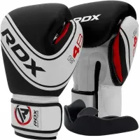 Боксерські рукавички RDX 4B Robo Kids 6 унцій White Black (JBG-4B-6oz) Боксерські рукавички RDX 4B Robo Kids 6 унцій White Black (JBG-4B-6oz)