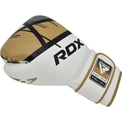 Боксерские перчатки RDX F7 Ego 8 унций Golden (BGR-F7GL-8oz) Боксерские перчатки RDX F7 Ego 8 унций Golden (BGR-F7GL-8oz)