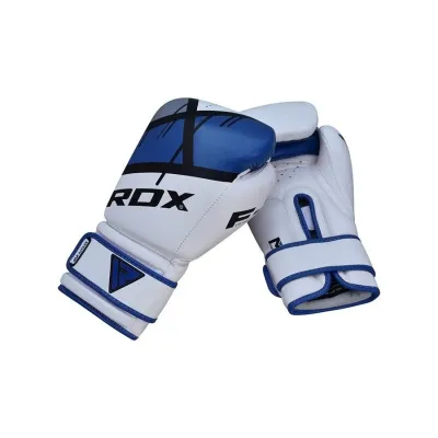 Боксерські рукавички RDX F7 Ego 16 унцій Blue (BGR-F7U-16oz) Боксерські рукавички RDX F7 Ego 16 унцій Blue (BGR-F7U-16oz)