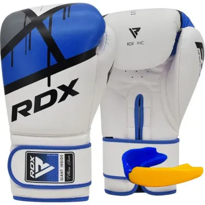 Боксерські рукавички RDX F7 Ego 16 унцій Blue (BGR-F7U-16oz)