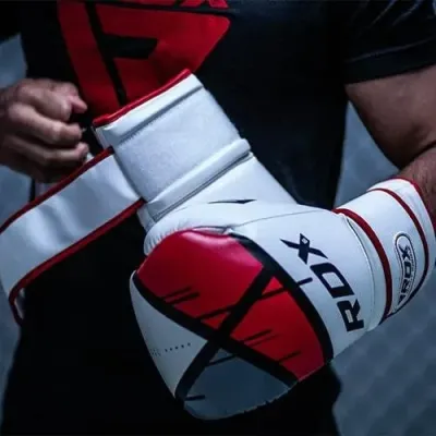 Боксерські рукавички RDX F7 Ego 12 унцій Red (BGR-F7R-12oz)