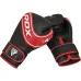 Боксерські рукавички RDX 4B Robo Kids 6 унцій Red Black (JBG-4R-6oz)