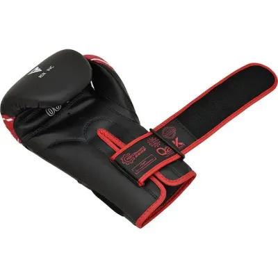 Боксерські рукавички RDX 4B Robo Kids 6 унцій Red Black (JBG-4R-6oz)