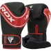 Боксерські рукавички RDX 4B Robo Kids 6 унцій Red Black (JBG-4R-6oz)