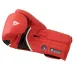 Боксерські рукавички RDX Aura Plus T-17 16 унцій Red Black (BGR-T17RB-16OZ+)