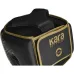 Боксерський шолом RDX F6 KARA Matte Golden M капа у комплекті
