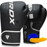 Боксерські рукавички RDX F6 Kara Matte 10 унцій White (BGR-F6MW-10OZ)